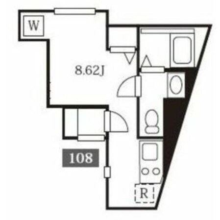 江戸川橋駅 徒歩7分 1階の物件間取画像